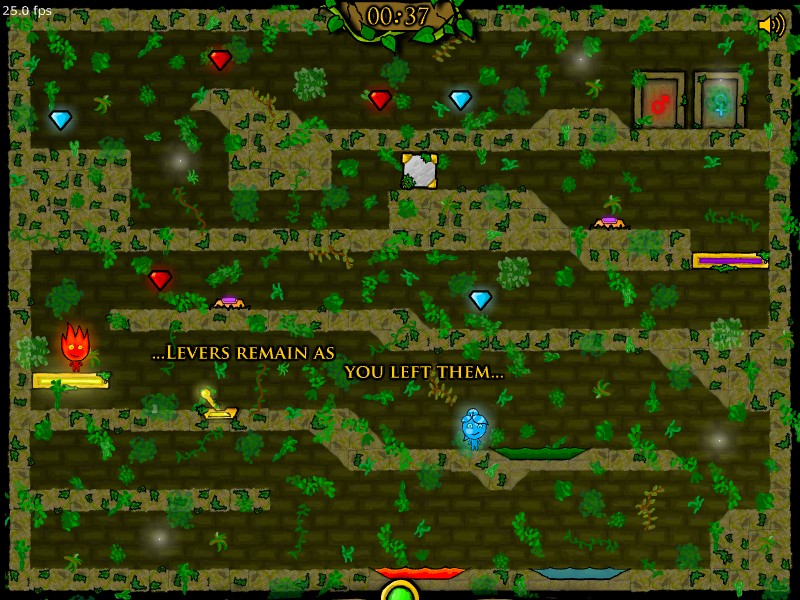 Fireboy & Watergirl in The Forest Temple